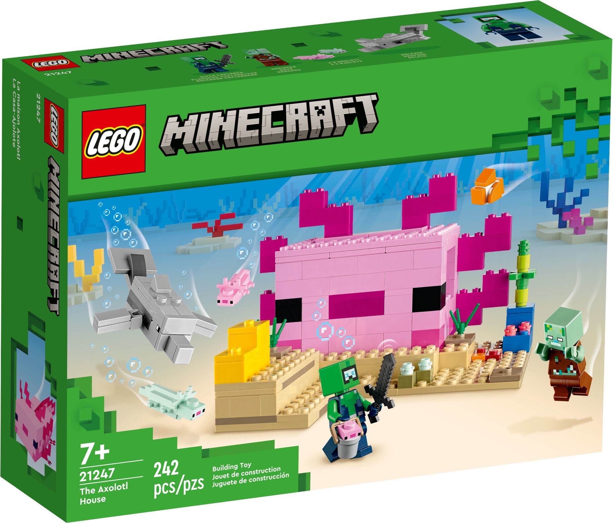 Lego Minecraft The Warped Forest - Lego 21168 - UPA STORE