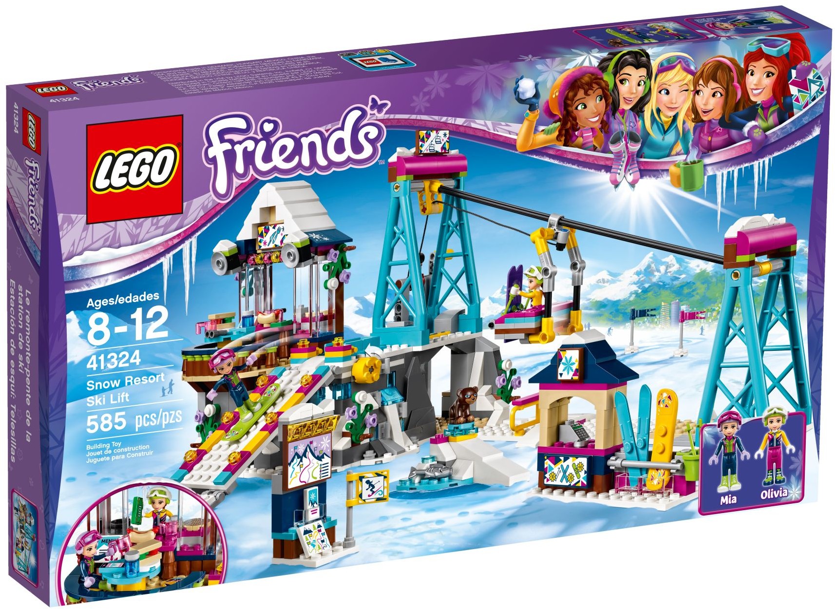 Lego friends snow resort ice rink new arrivals
