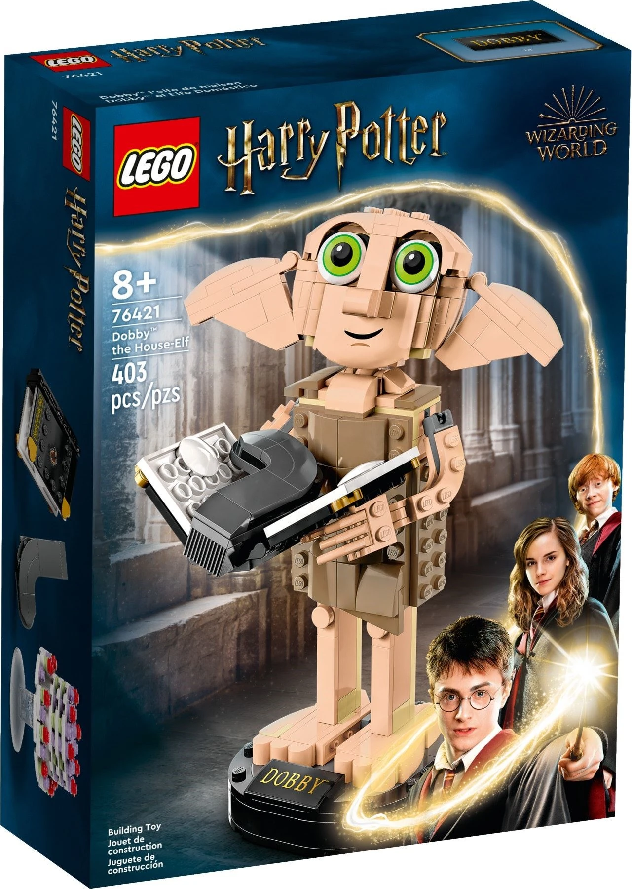 OMIKO(*☻-☻*) Amazon.com: LEGO Harry Potter Dobby The House-Elf Building Toy Set