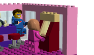 Barbara uses music machine