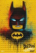 Batman graffiti character poster