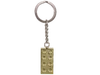 850808 Porte-clés Brique 2x4 dorée