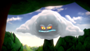 Evil storm cloud