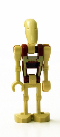 100% Original Lego Star Wars Minifigura Security Battle Droid Set 7877 Nuevo 