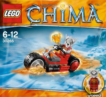 30265 Worriz Fire Bike Brickipedia Fandom