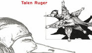 Concept art of "Talen Ruger" for the short film.