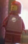 Red Classic Spaceman as seen in The LEGO Movie.