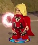 Red Lantern Supergirl