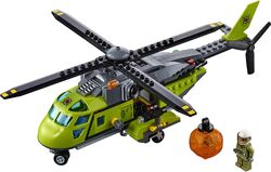 60123 Volcano Supply Helicopter | Brickipedia | Fandom