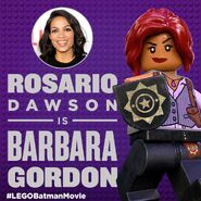 Rosario Dawson - Batgirl / Barbara Gordon