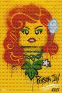 Poison Ivy graffiti character poster