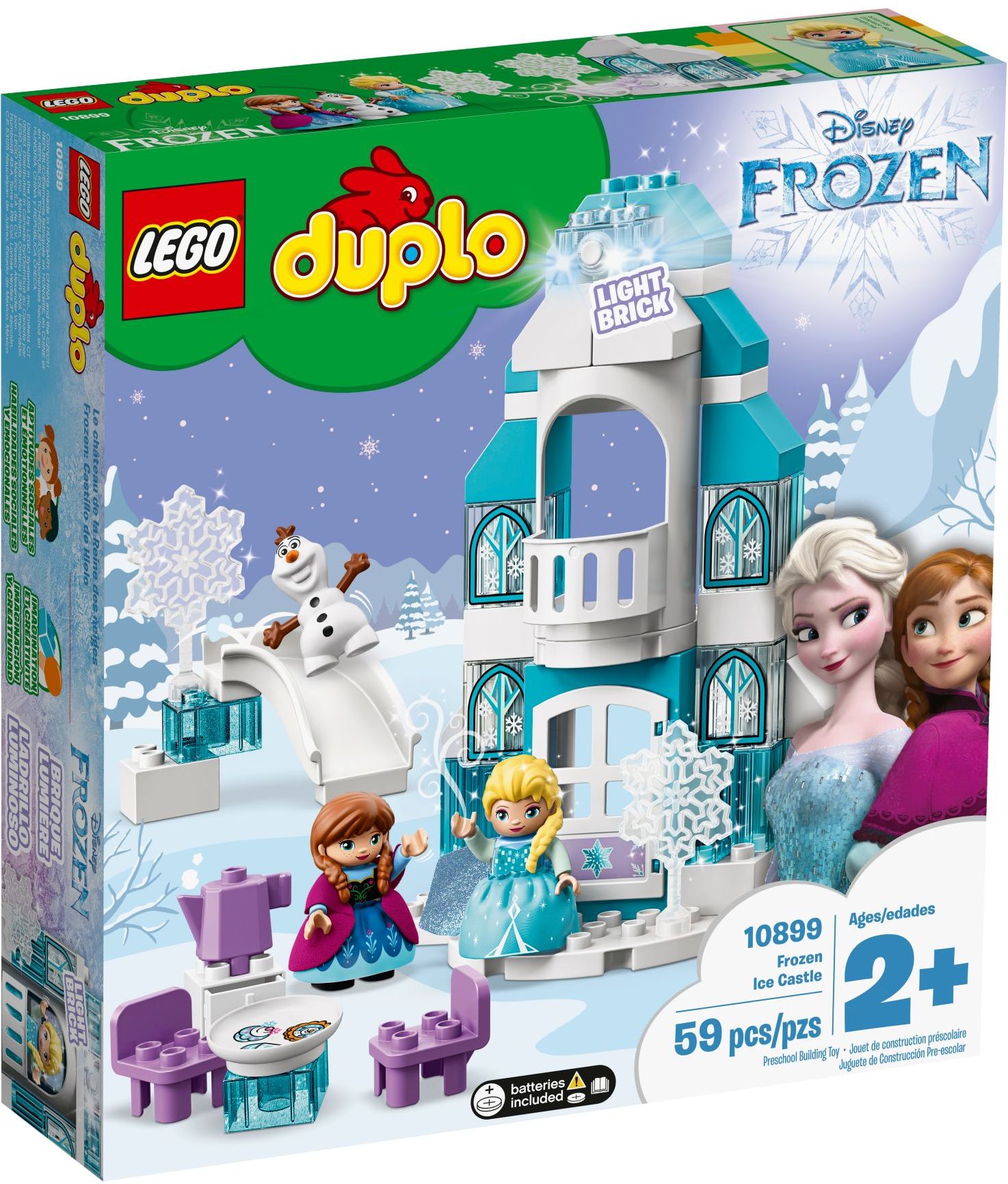 Castillo frozen 2025 lego duplo