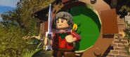 Bilbo in the second developer diary video for LEGO The Lord of the Rings: The Video Game