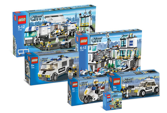 LEGO 4436 CITY "PATROL CAR" STICKER SHEET 