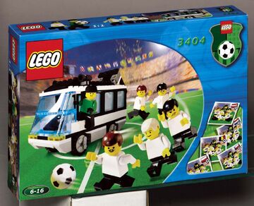 Lego soccer bus clearance