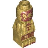 The Golden King as a Microfigure in 3851 Atlantis Treasure.