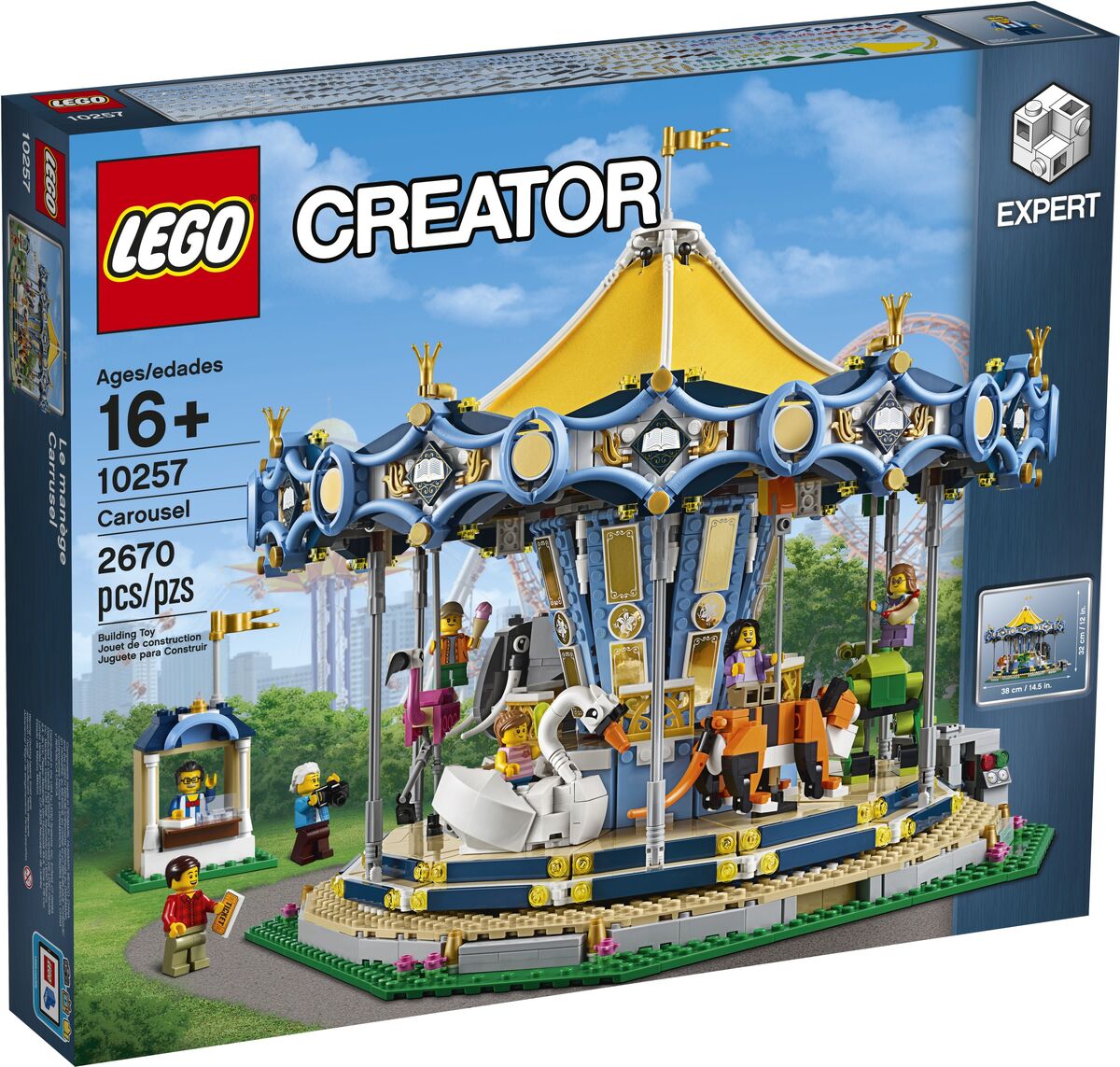 Fairground carousel lego shop