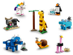 10715 - LEGO® Classic La boîte de briques et de roues LEGO : King Jouet,  Lego, briques et blocs LEGO - Jeux de construction