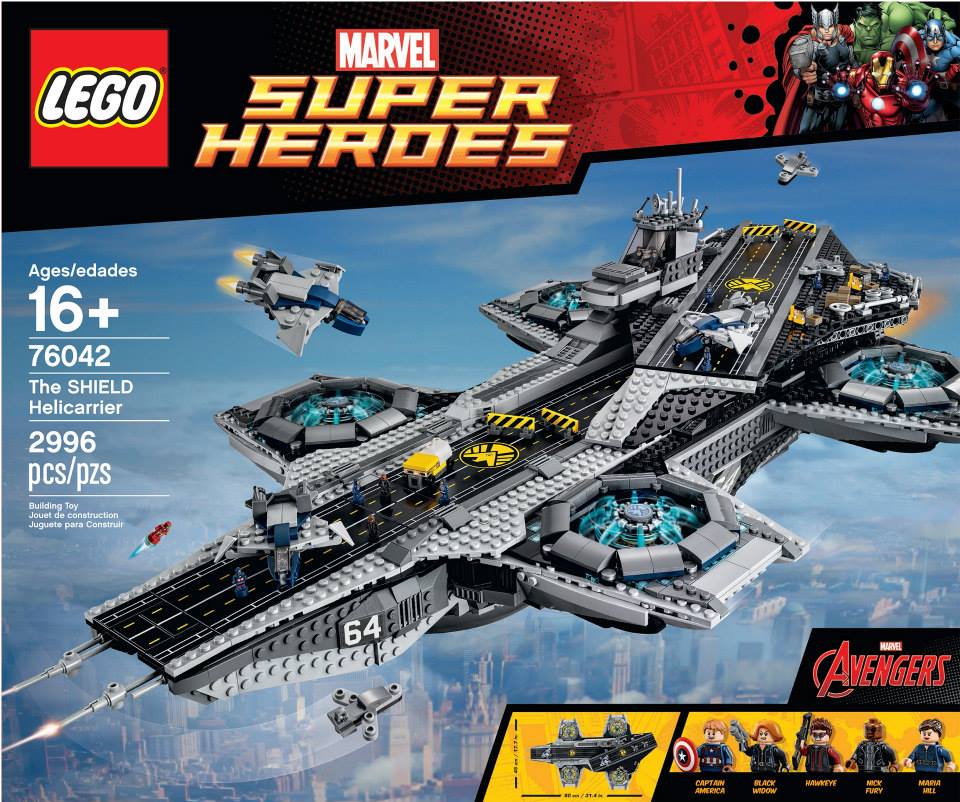 big avengers lego sets