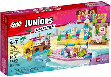 Lego juniors andrea & cheap stephanie's beach holiday
