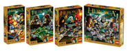 All four of the Heroica sets.