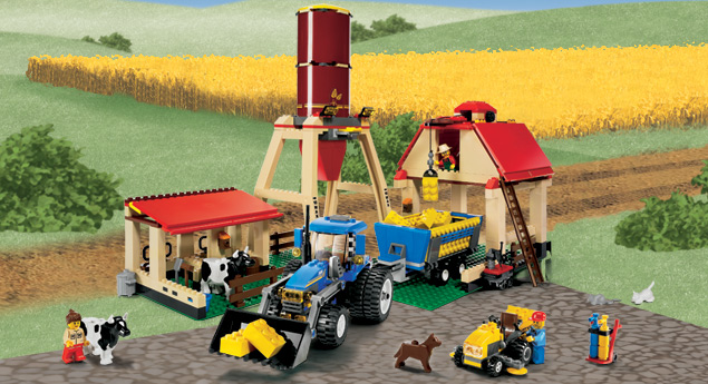 Lego 60287 City Great Vehicles Tracteur Jouet, Ferme Ensemble Avec