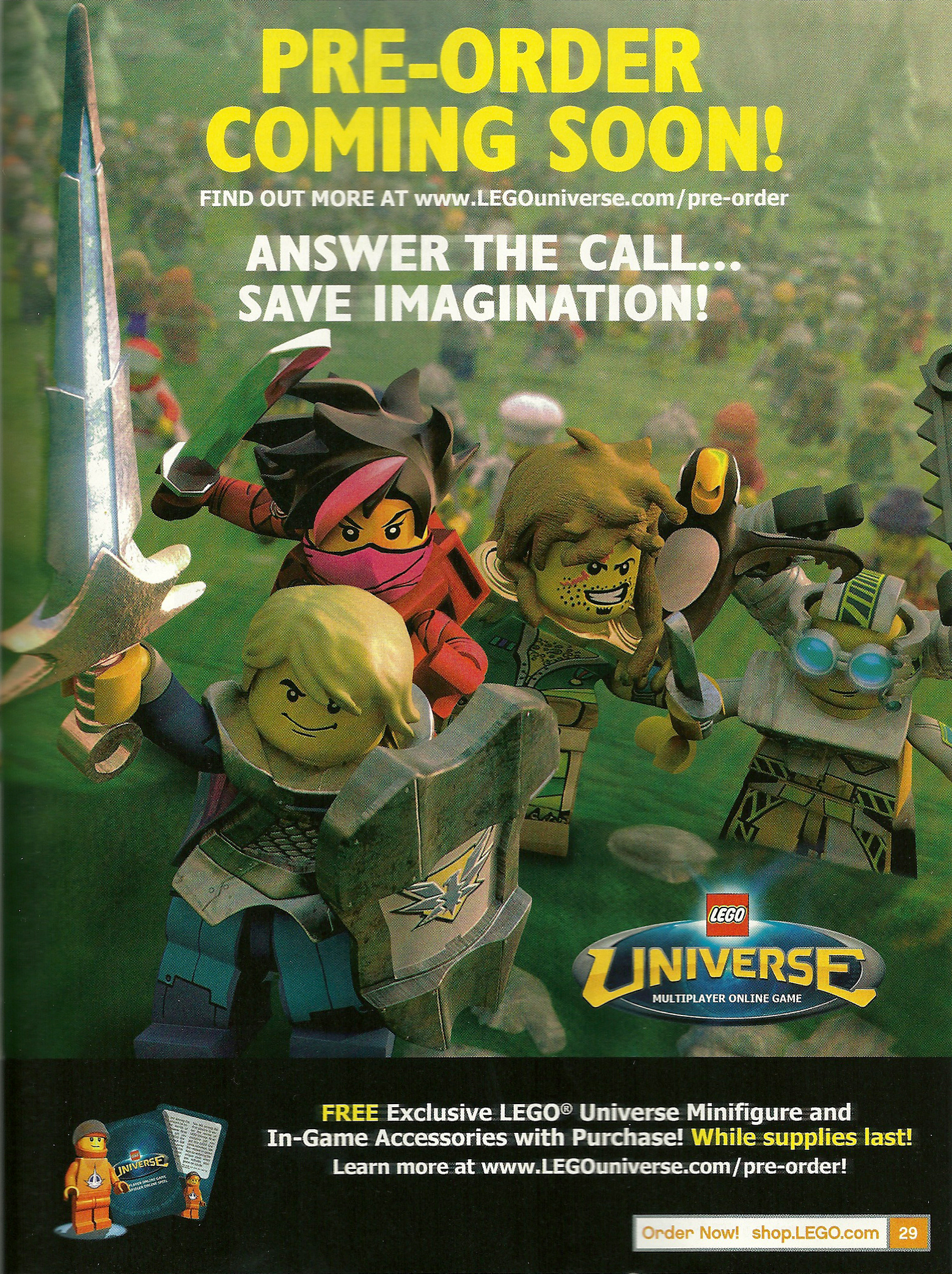  LEGO Universe #55000 Massively Multiplayer Online Game