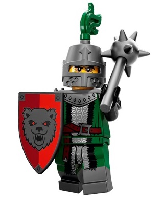 CREATE THE WORLD TRADING CARD LEGO NEW GIFT FRIGHTENING KNIGHT #063 