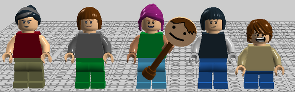 Team Amazon Minifigs