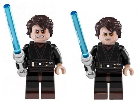 Anakin skywalker lego sale minifigure