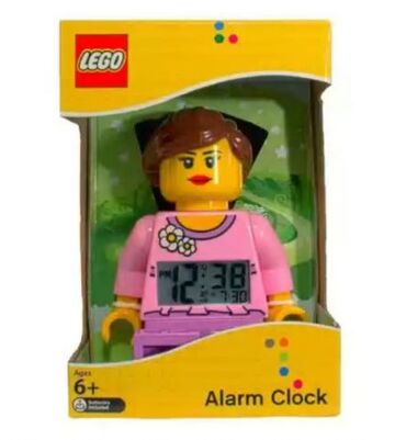 Lego minifigure clock hotsell