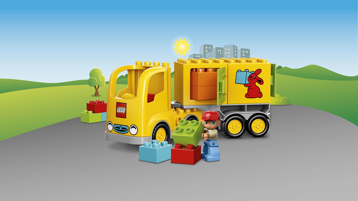 LEGO Duplo Town 10810 - Mon Premier Jeu De Train - La Poste