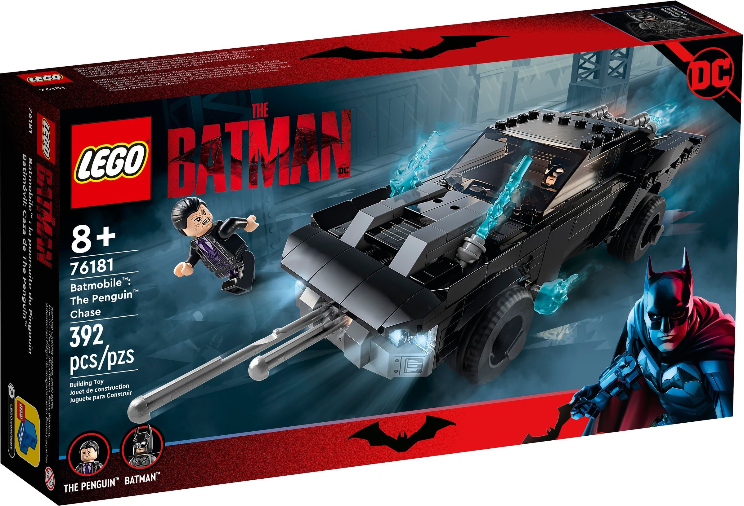  LEGO DC 76181 The Batman Batmobile: The Penguin Chase