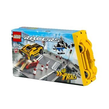 Lego racers fold out race track new arrivals