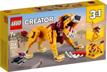 31112 Wild Lion | Brickipedia | Fandom