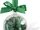 853346 Holiday Ornament with Green Bricks