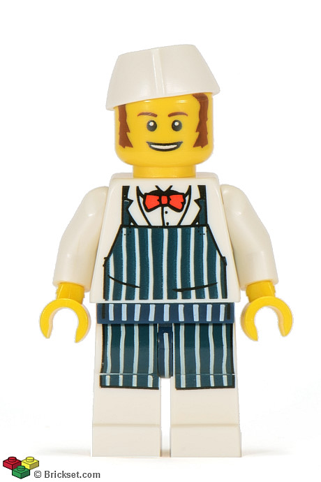 LEGO-minifigures X 1 Meat Cleaver for The Butcher Minifigures Series 6 Parts for sale online 