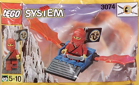 3074 Red Ninja's Dragon Glider | Brickipedia | Fandom