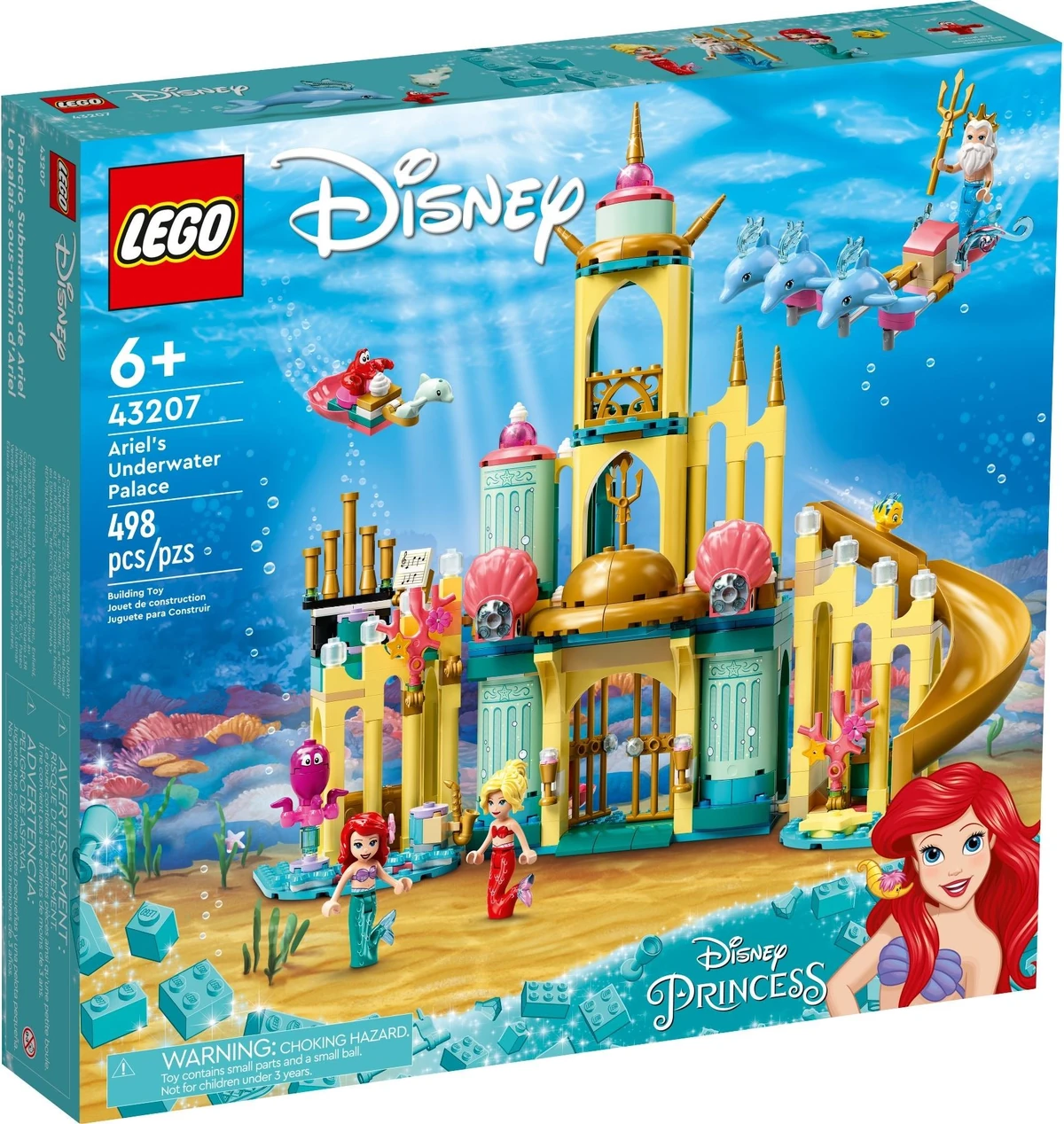 英文百科事典 43207 Ariel's Underwater Palace | Brickipedia | Fandom