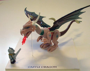 The prototype of the dragon that appeared in 7094 King's Castle Siege