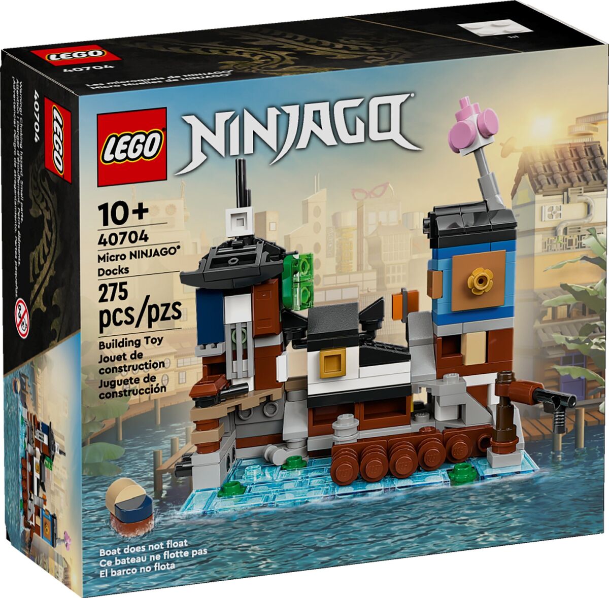 40704 Micro NINJAGO City Docks Brickipedia Fandom