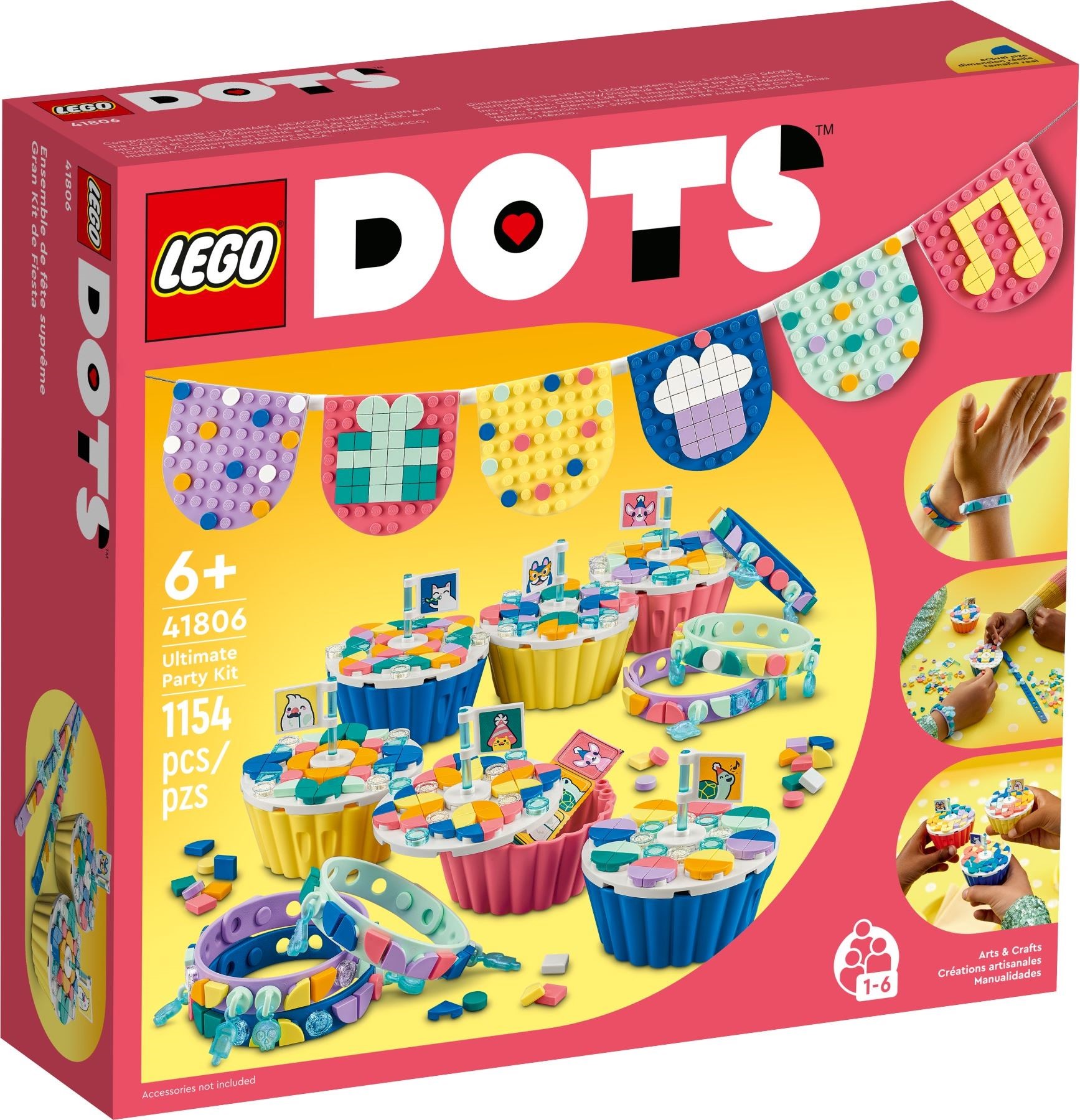 LEGO DOTS Ice Cream Picture Frames & Bracelet 41956 Building Kit