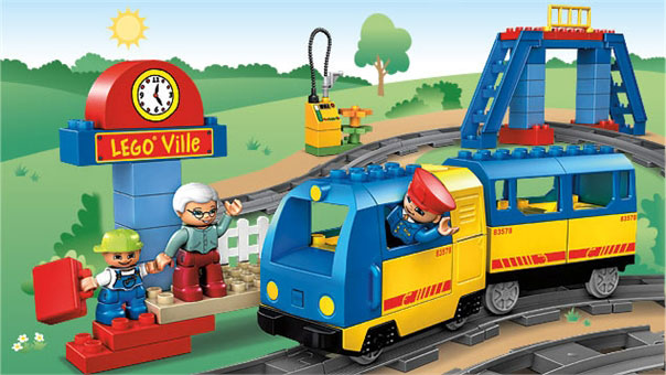 Lego Duplo 5608 – Mon premier coffret de train – L'île aux trésors