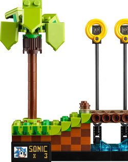 mihou　0307 LEGO 21331 Ideas Sonic the Hedgehog - Green Hill Zone