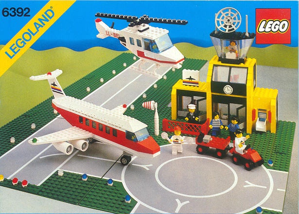 Lego sales airport 80s