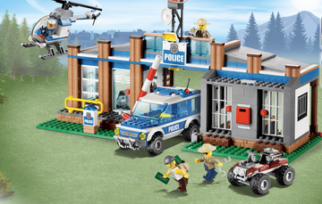 lego city forest police coloring pages