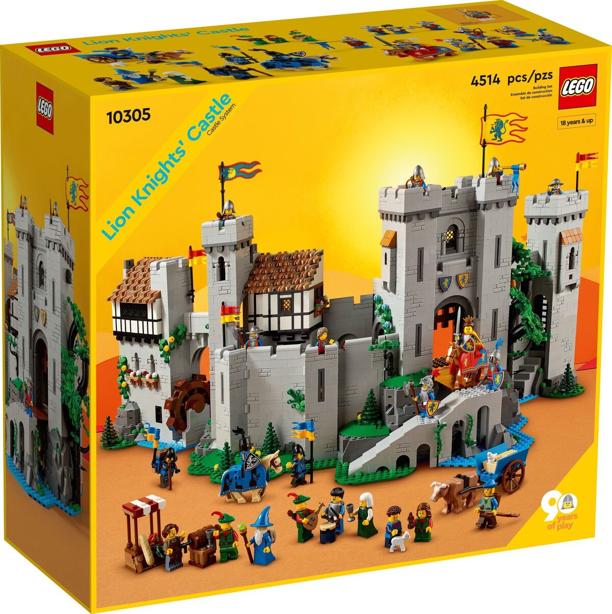 LEGO Castle System 10305 Lion Knights' Castle Speed Build - Brick Builder 