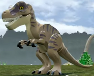 Infant T. rex from the game