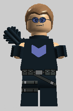 Hawkeye minifigure clearance