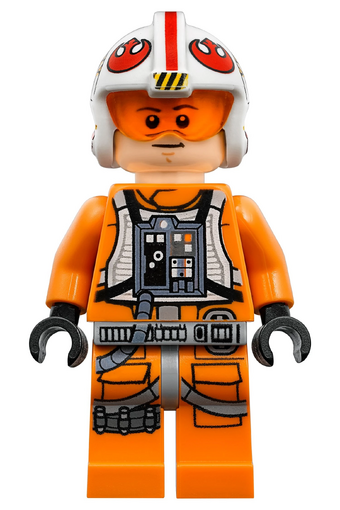 Light Flesh Star Wars Minifigure Lego Luke Skywalker 10188 10179 Tatooine